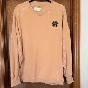 Aerie smiley getaway sweatshirt